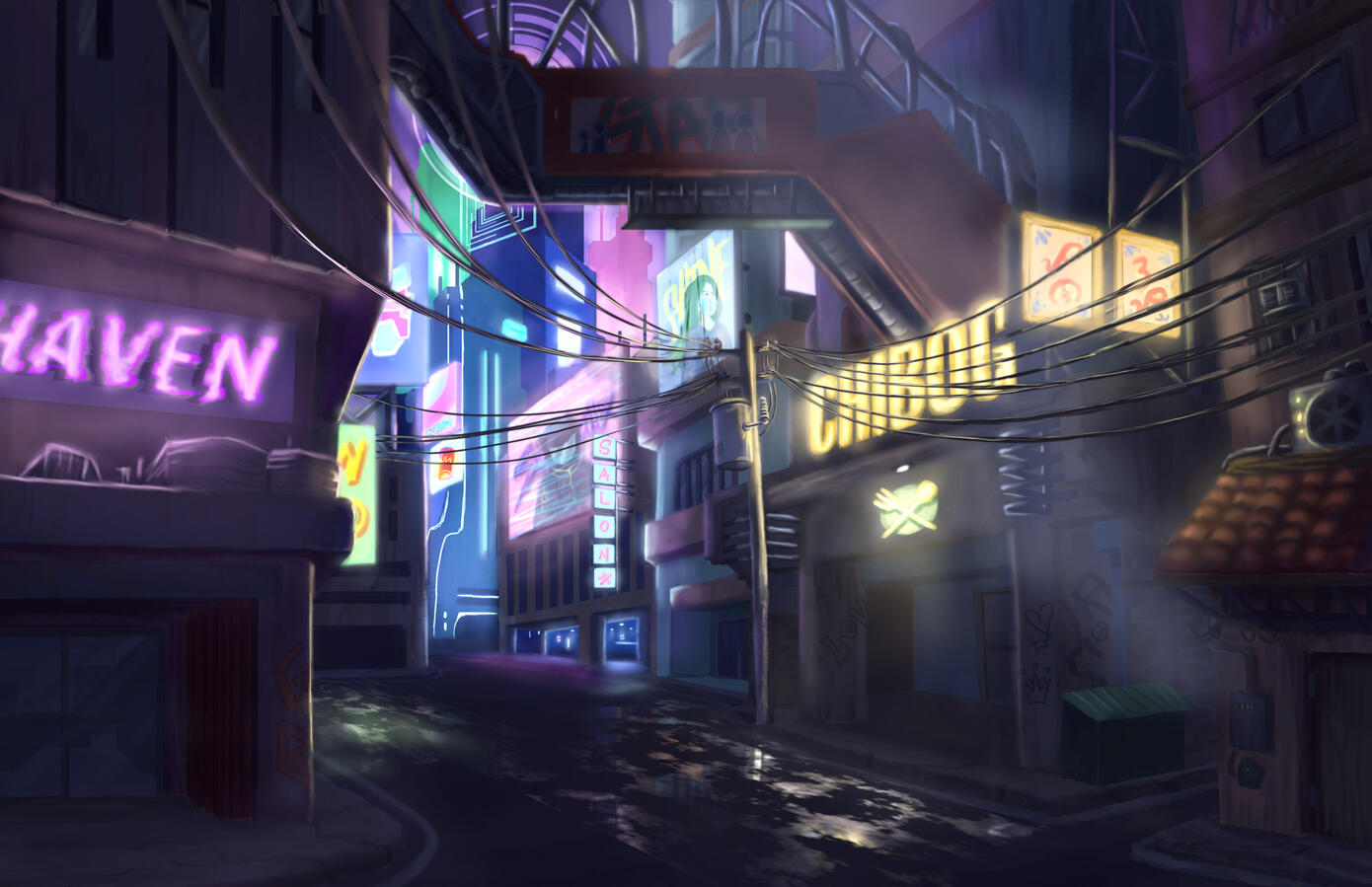 Cyberpunk City
